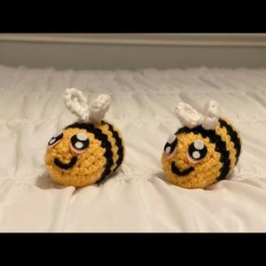 Handmade Crochet Little Bees